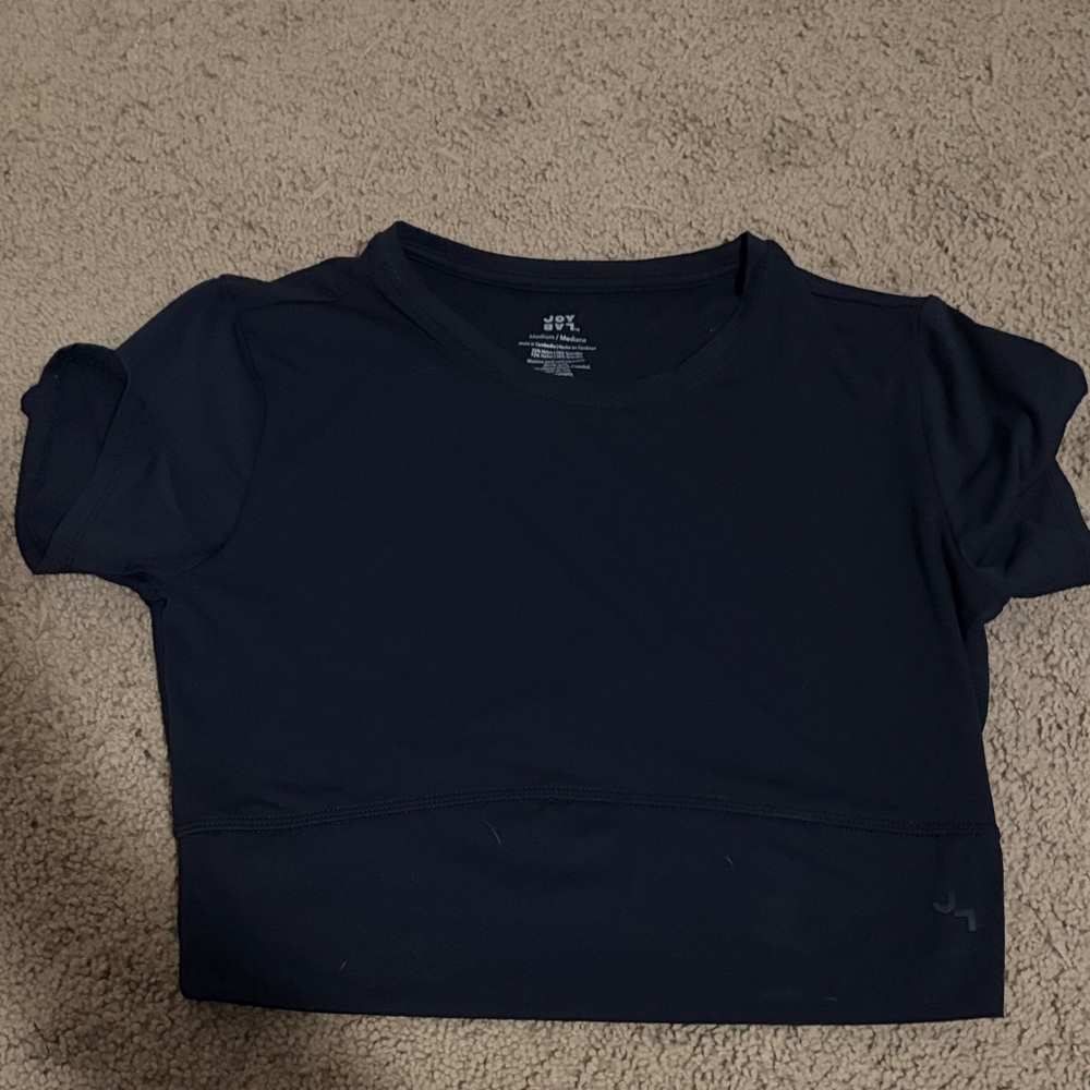 JoyLab Black Crop Top